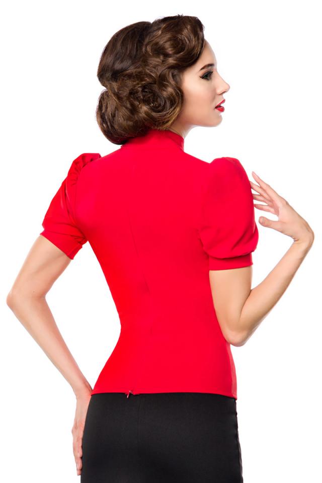 Belsira Jersey-Bluse Maglia Donna Azzurro