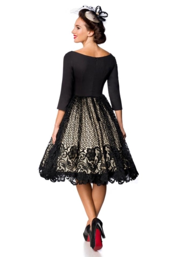 Premium Swing Dress with Lace