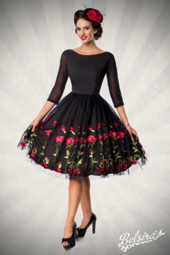 Premium Vintage Swing Dress