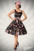 Belsira Premium Vintage Flower Dress