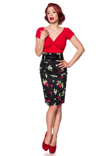 Retro Pencil Skirt