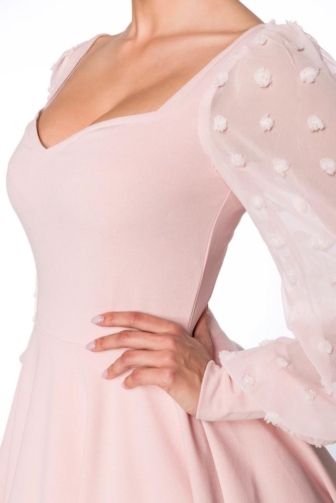 Retro Dress with long Sleeves