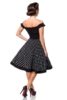 Shoulderless Swing Dress