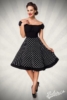 Shoulderless Swing Dress