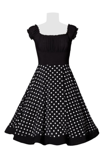 Shoulderless Swing Dress
