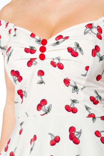 off-the-shoulder dress