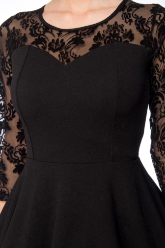 elegant lace dress