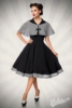 Swing Dress with Cape