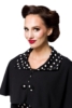 Swing dress with cape